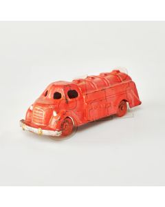 Red Oil Delivery Truck 15cm