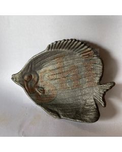 Unpainted fish dish 13cm