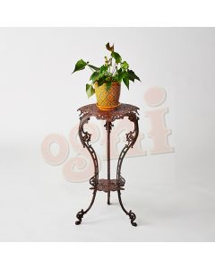 2 Tier Plant Stand Ivy - Rust