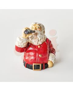 Santa Drinking Bank 16cm