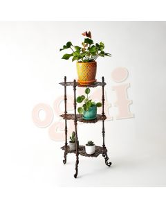 3 Tier Plant Stand "Lily" - Rust