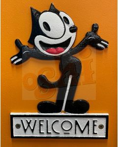 Felix Welcome Sign 20cm