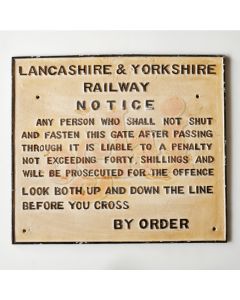 Lancashire Sign 60x53cm