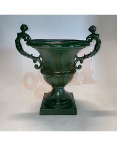 Urn with 2 ladies Green 38cm