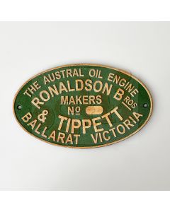 Ronaldson&Tippett Green27x16cm