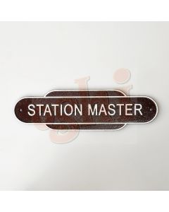 Station Master Sign 39cm