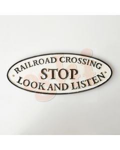 Stop Railroad Crossg Sign 38cm