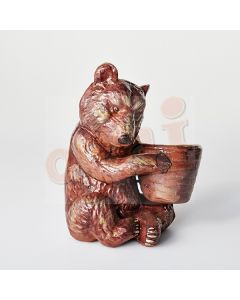 Bear Holding Basket 18cm