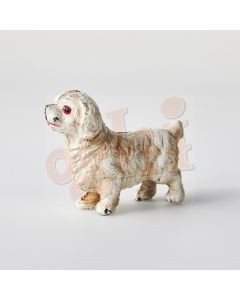 Fluffy White Dog 5cm