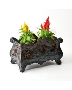 French Planter Small Black