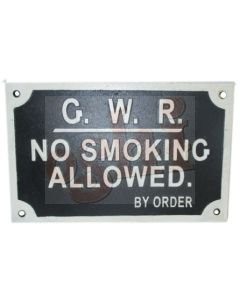 GWR No Smoking 30cm