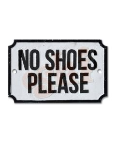 No Shoes Please