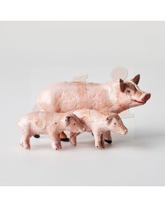 Pigs Set of 3 - 10cm