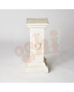 Plinth Tall 33x33x80 WHITE