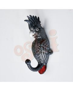 Red Tail Black Cockatoo Hook