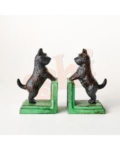 Scotty Bookends Black