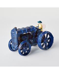 Tractor 13cm Blue