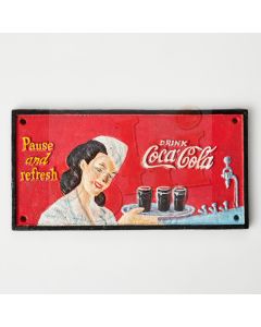 Coke Pause and Refresh Sign