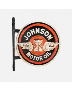 Johnson Motor Oil Sign 28cm