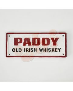 Paddy Old Irish Whiskey Sign 30cm