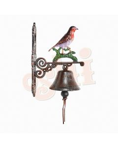 Robin Bird Bell 23cm