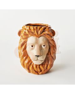 Lion Head Planter 19cm
