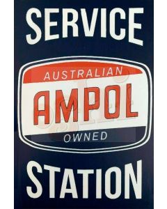 Ampol Tin Sign 35x26cm