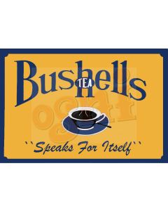 Bushells "Speaks for Itself" Tin Sign