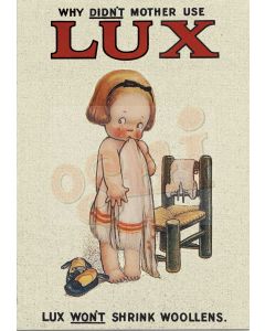 Lux Tin Sign 35x26cm