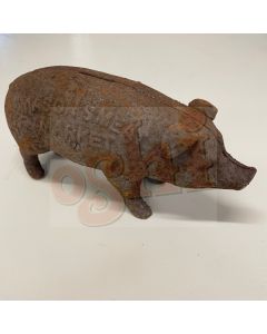 Mason's Meat Market Pig Bank - Rust